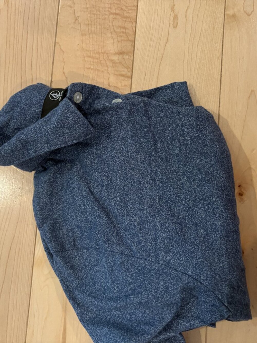 Volcom Blue Dress Shirt
